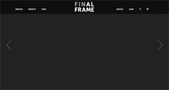 Desktop Screenshot of finalframepost.com